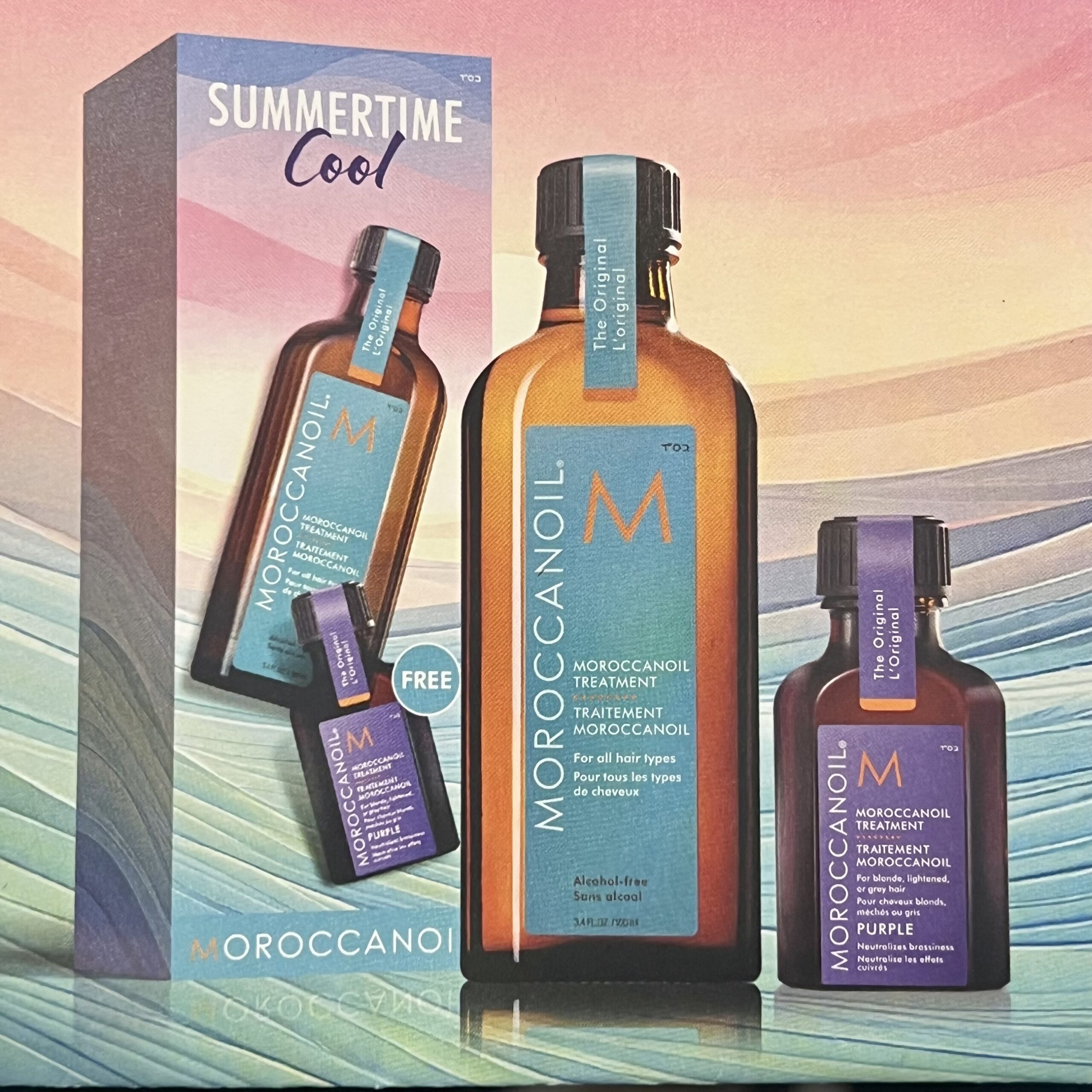MOROCCANOIL SUMMERTIME Cool 2セット Moroccanoil Summertime Cool トリートメント 2セット - メルカリ